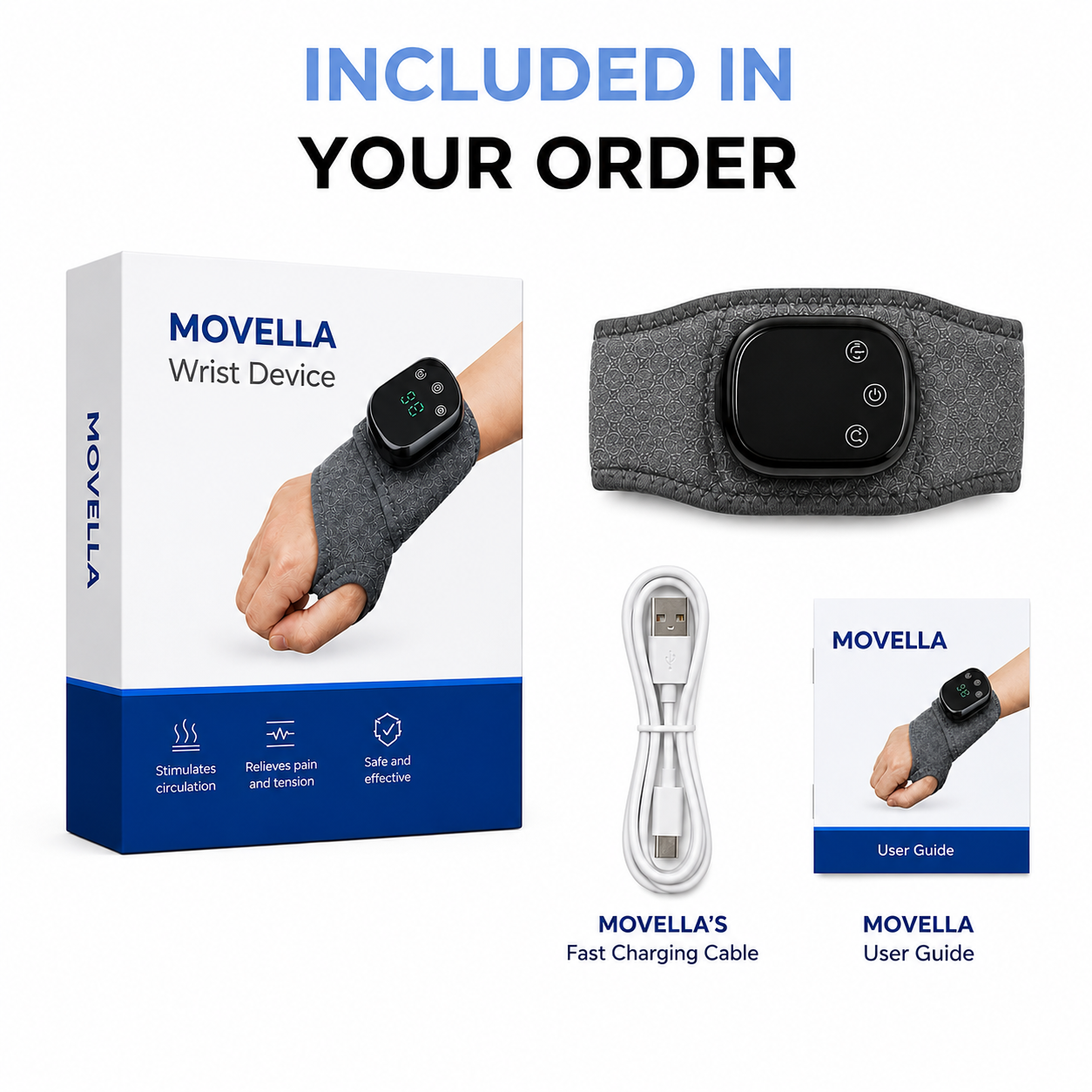 Movella™ Wrist Device – Daily Wrist & Hand Support