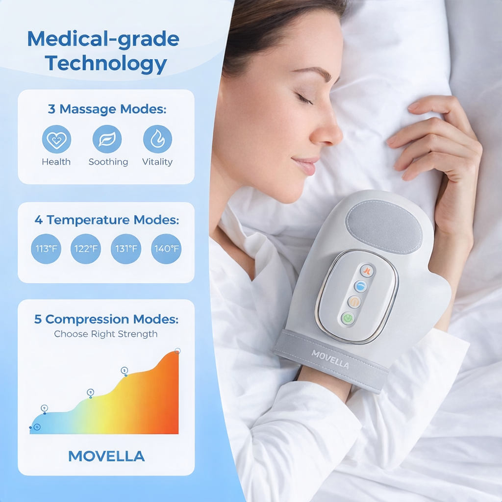 Movella™ Hand Massager – Help Daily Hand Tension & Stiffness